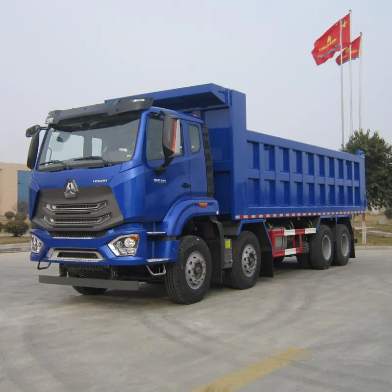 Sinotruk 10 হুইলার 6×4 ডাম্প টিপার ট্রাক ইউরো II 371hp